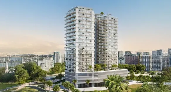 Cove Grand в районе Дубайленд Резиденс Комплекс — фото 1