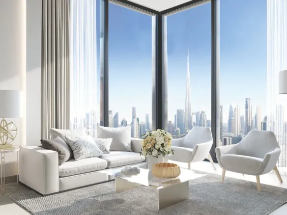 Creek Vistas Grande — интерьер гостиной