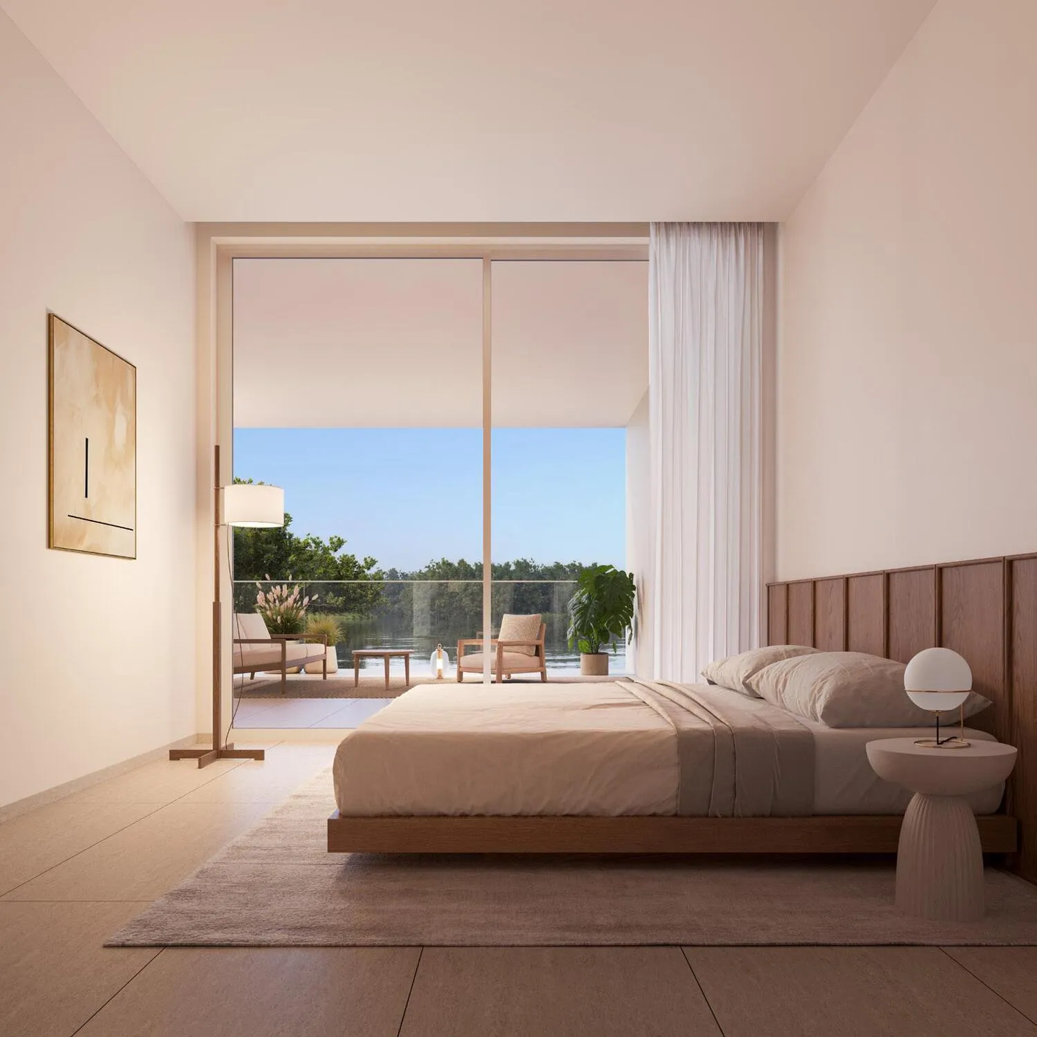 Creekside Residence — спальня