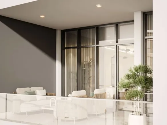 Cresswell Residences — терраса