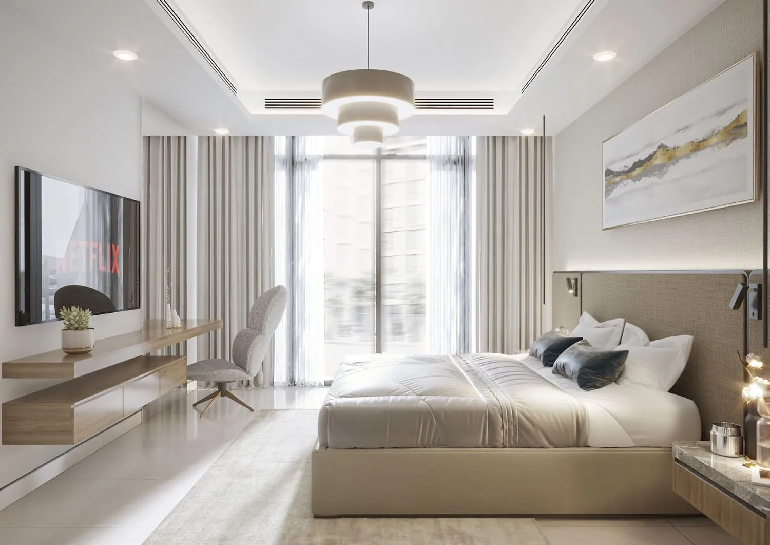 Cresswell Residences — спальня