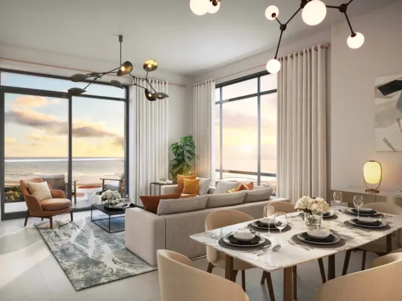 Crystal Residences Tower 2 — интерьер гостиной