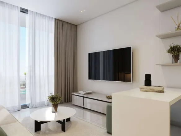 Cubix Residences — интерьер гостиной