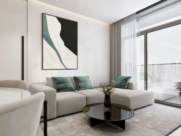 Cubix Residences — интерьер гостиной, фото 5