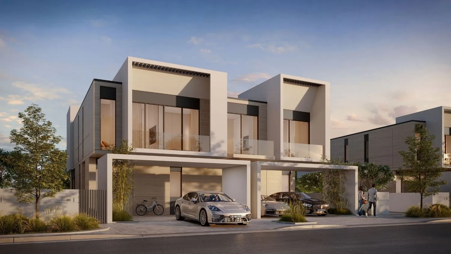 D Villas — фасад таунхауса