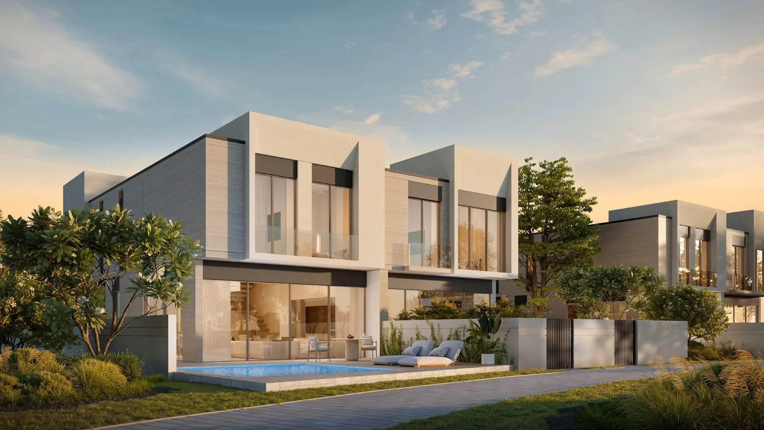 D Villas — вид на комплекс
