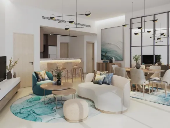 Damac District — интерьер гостиной, фото 11