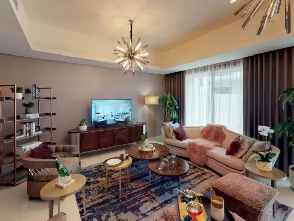 Damac Hills 2 - Amargo 2 — интерьер гостиной