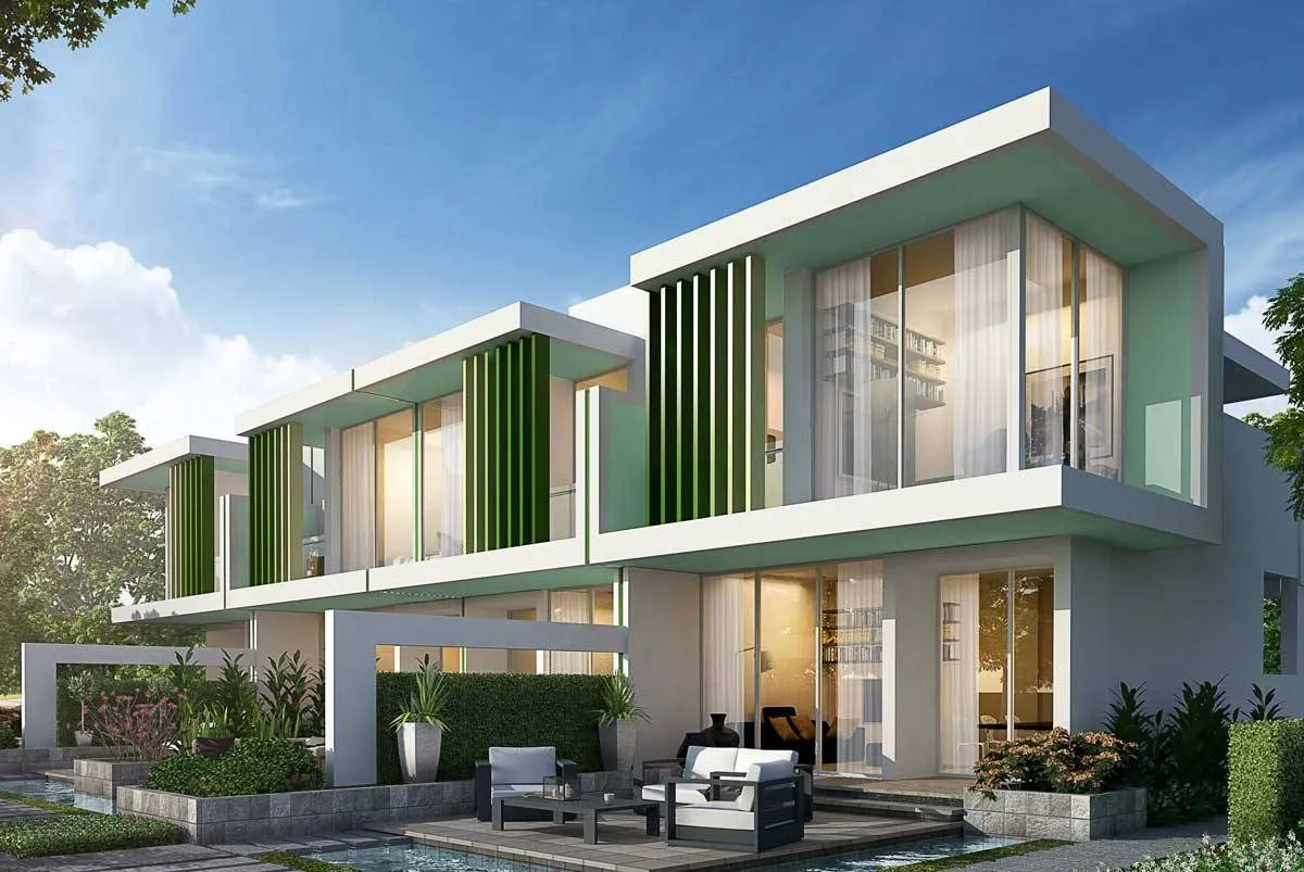 Damac Hills 2 - Avencia — фасад здания
