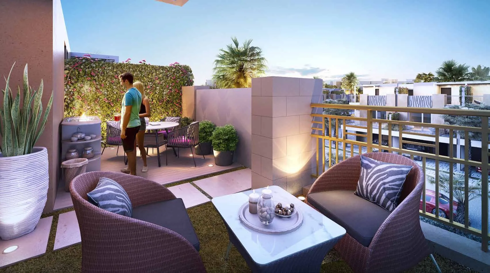 Damac Hills 2 - Avencia — терраса