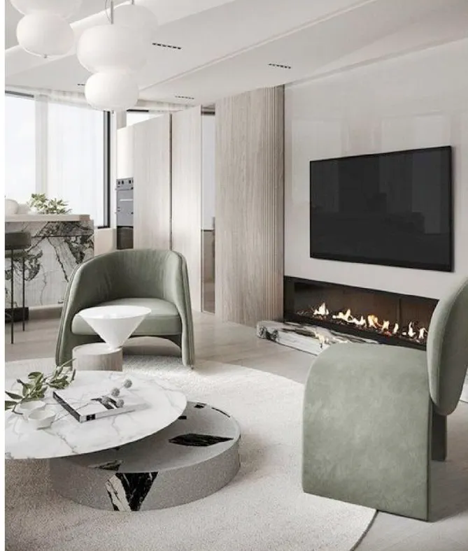 Damac Hills 2 - Camelia Villas — интерьер гостиной, фото 10