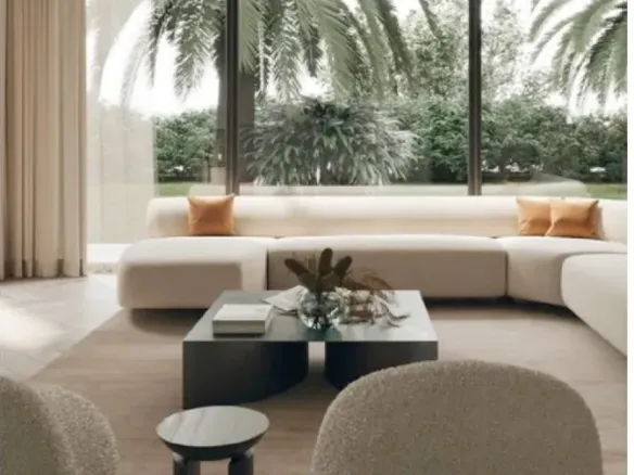 Damac Hills 2 - Camelia Villas — интерьер гостиной, фото 9