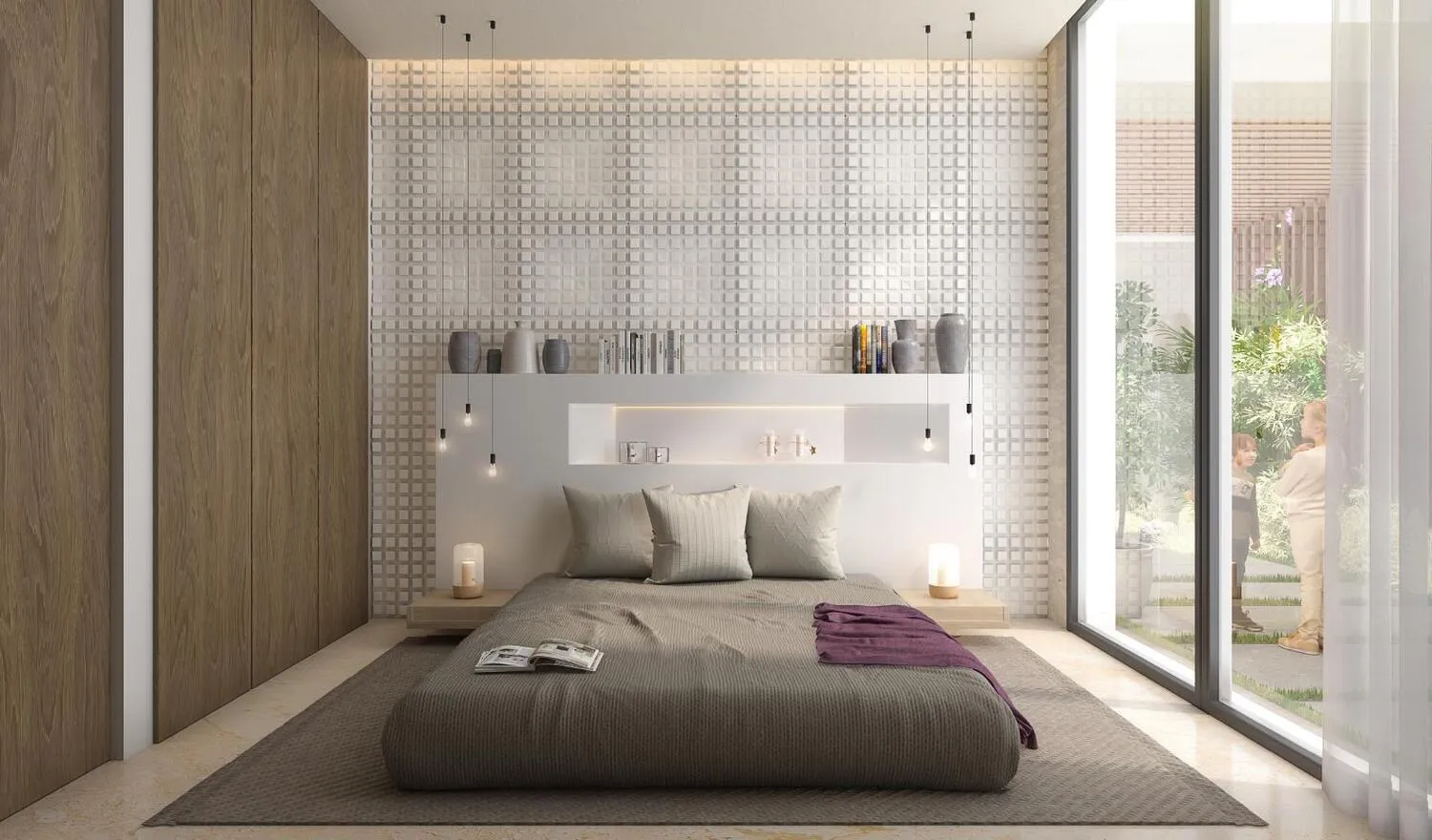 Damac Hills 2 - Park Greens — спальня