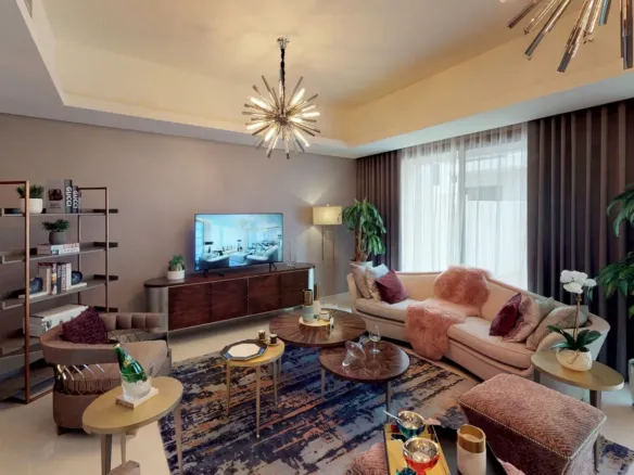 Damac Hills 2 - Victoria — интерьер гостиной