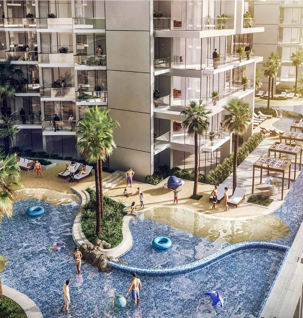 Damac Hills 2 - Virdis — бассейн