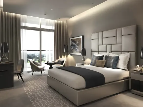 Damac Hills - Artesia — спальня, фото 5