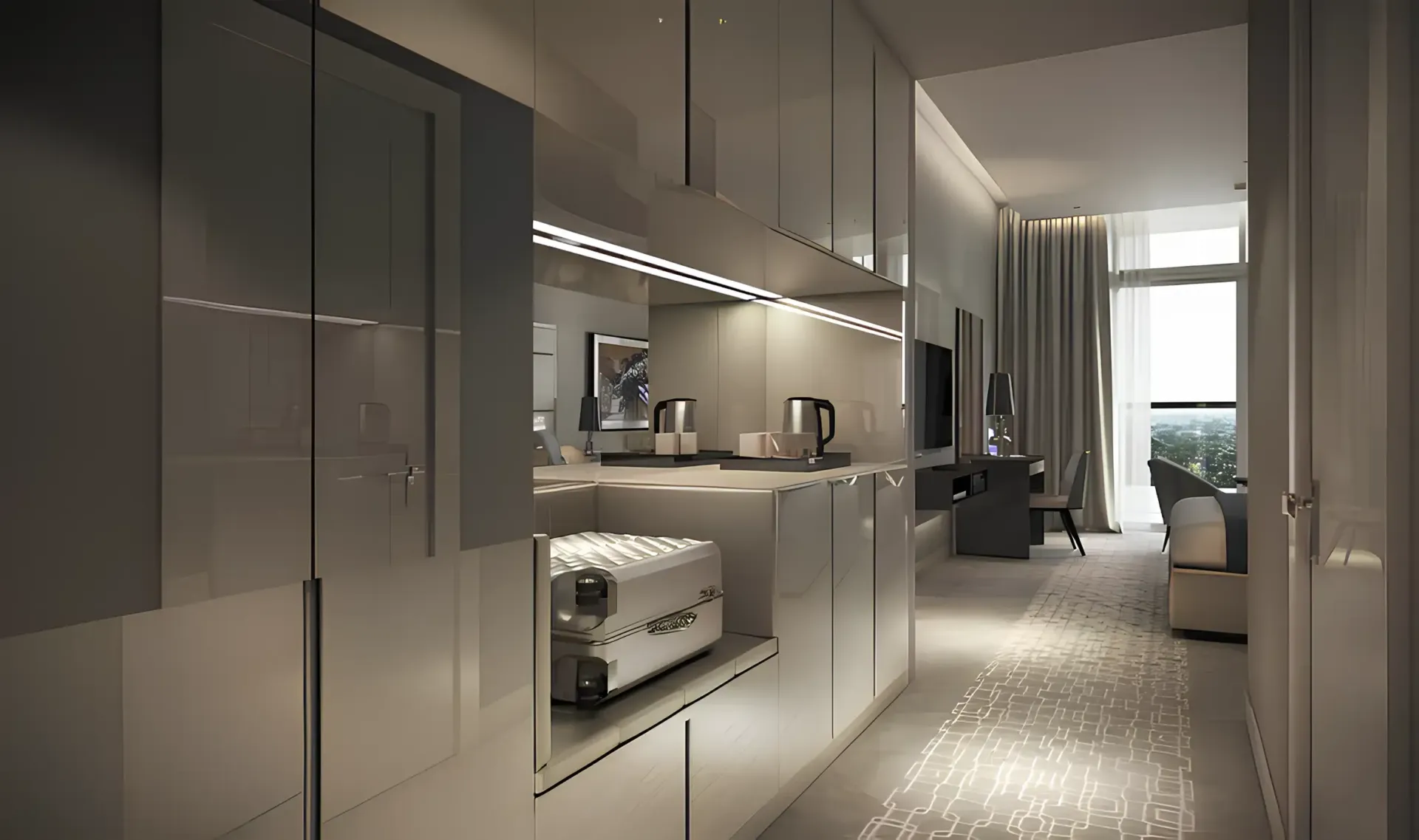 Damac Hills - Artesia — интерьер апартаментов