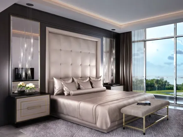 Damac Hills - Belair Phase 2 — спальня