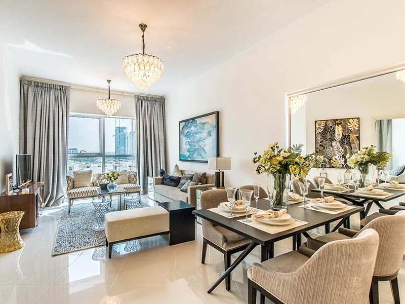 Damac Hills - Bellavista — гостиная