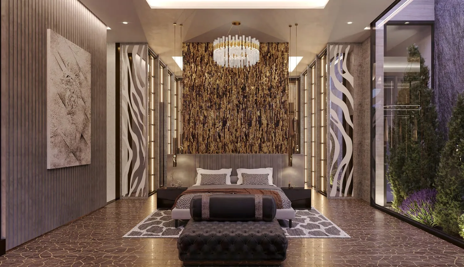 Damac Hills - Gems Estates — спальня