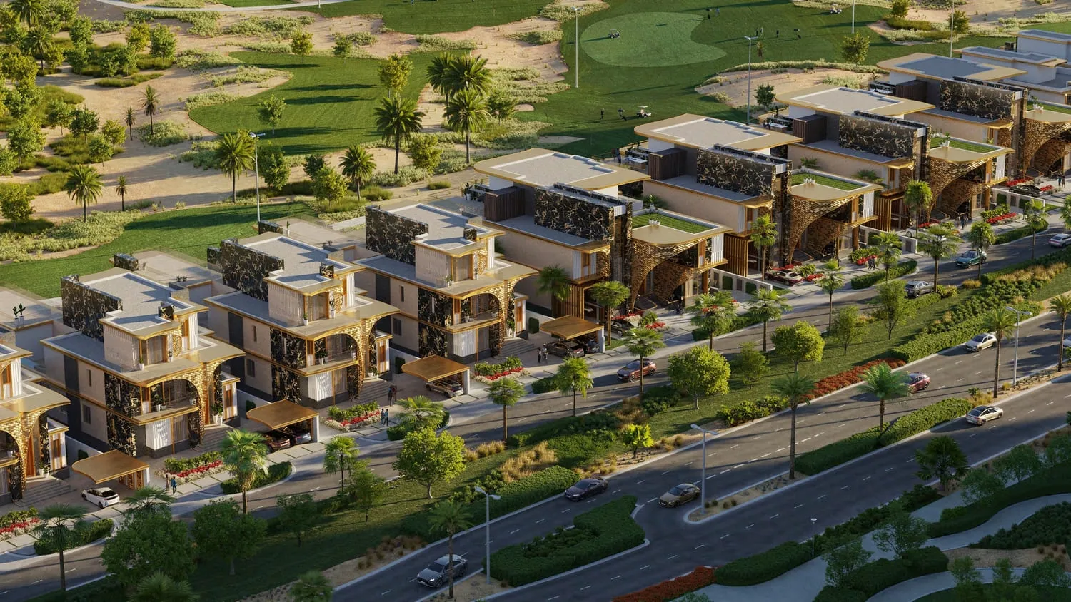 Damac Hills - Gems Estates — вид на комплекс