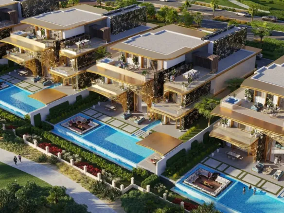 Damac Hills - Gems Estates — вид на комплекс, фото 5