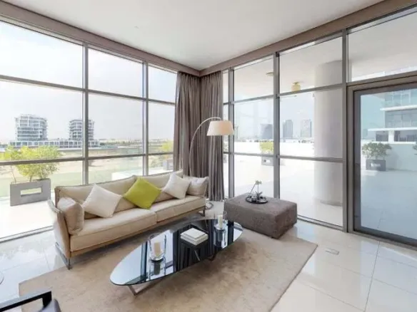 Damac Hills - Golf Town — интерьер гостиной, фото 9