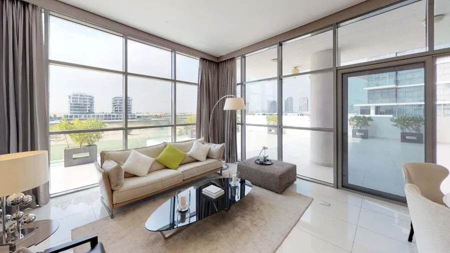 Damac Hills - Golf Town — интерьер гостиной, фото 9