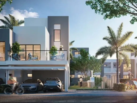 Damac Hills - Ivory — фасад здания