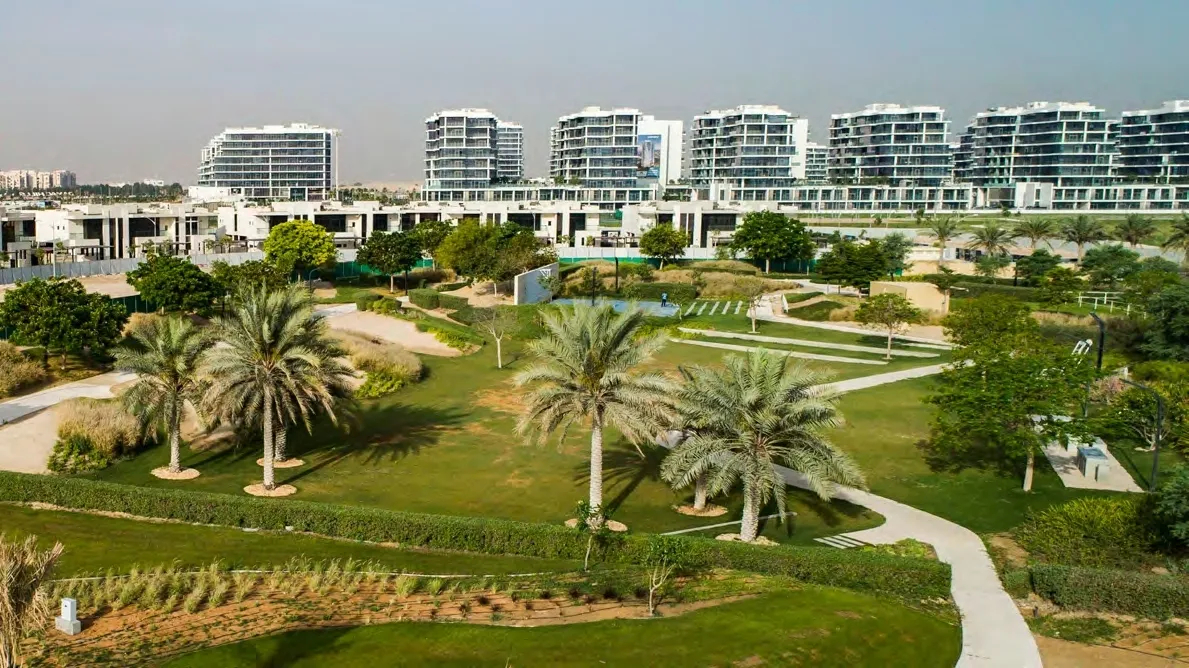 Damac Hills - Park Town — вид на комплекс, фото 3
