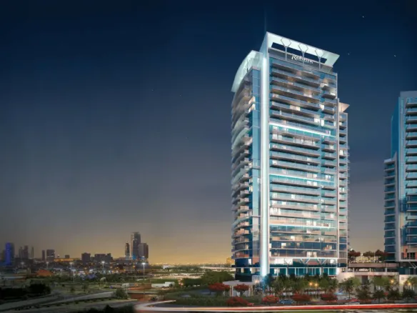 Damac Hills - Radisson Dubai — вид на комплекс