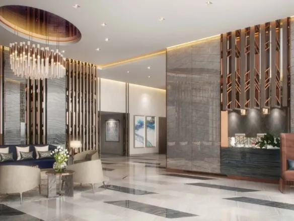 Damac Hills - Radisson Dubai — лобби