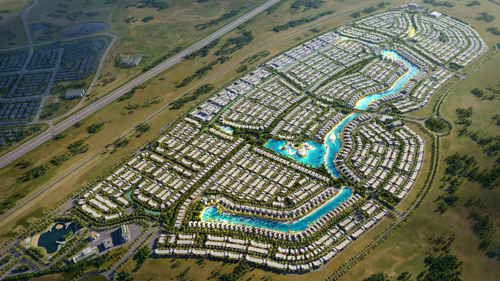 Damac Islands Phase 1 and 2 — вид на комплекс