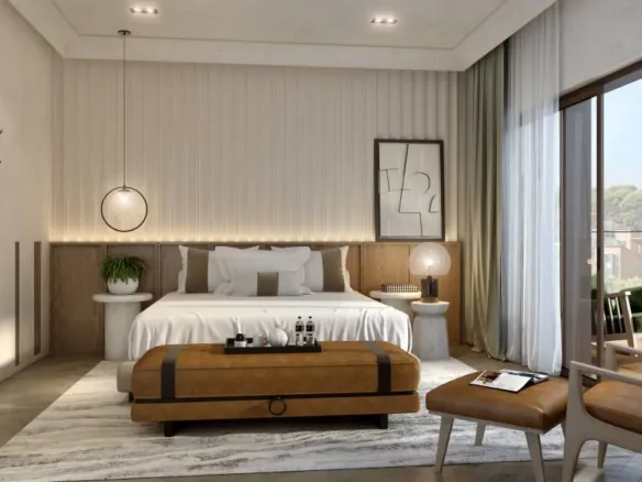 DAMAC Lagoons — спальня