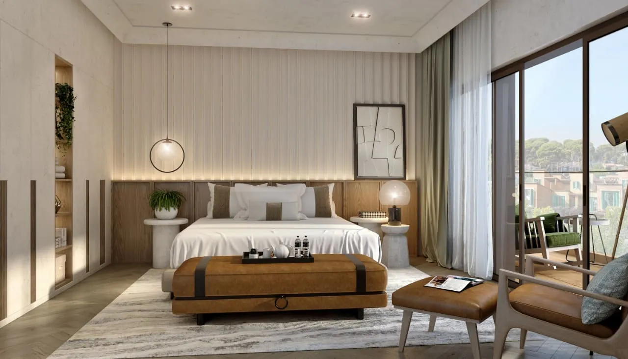 DAMAC Lagoons — спальня