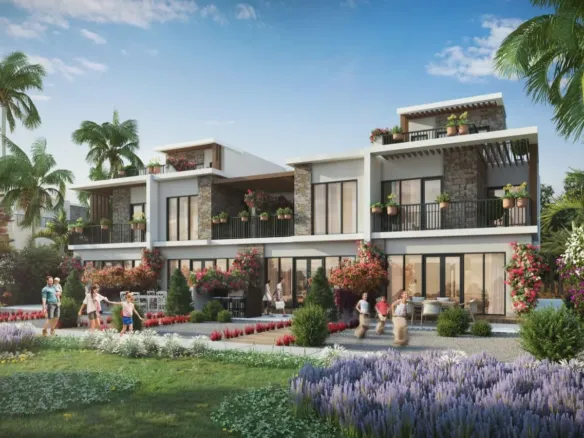 DAMAC Lagoons — вид на комплекс