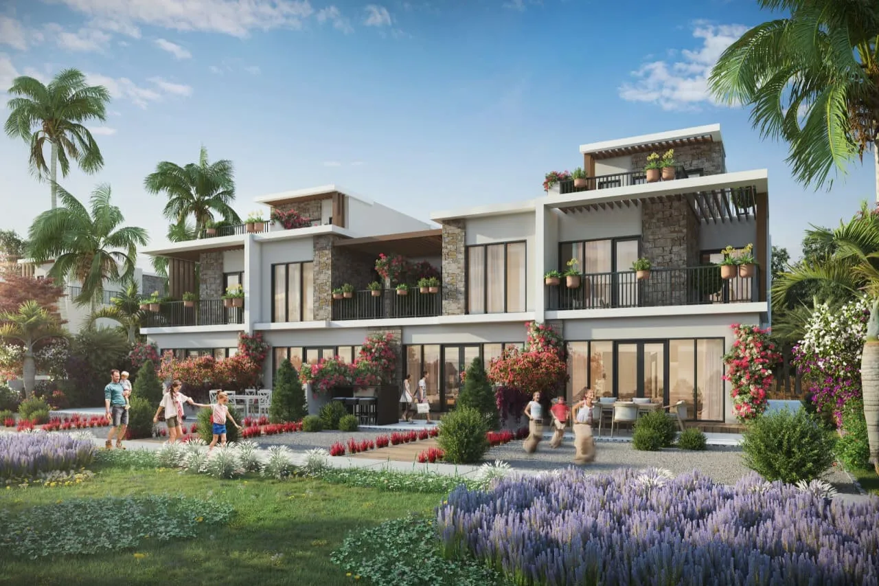 DAMAC Lagoons — вид на комплекс