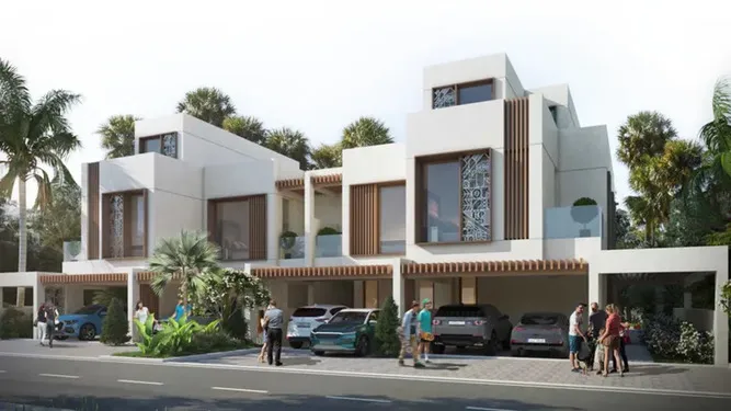 Damac Lagoons Marbella — вид на комплекс