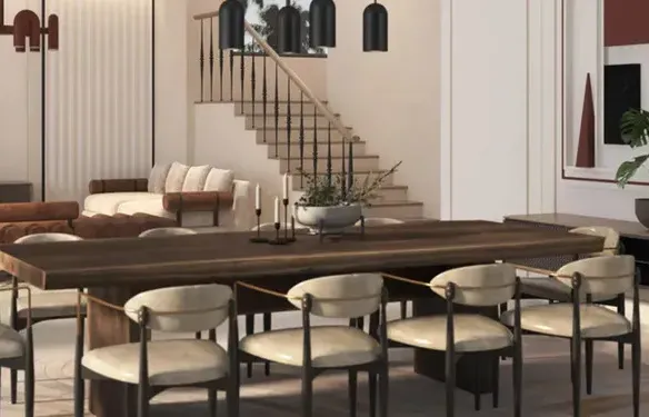 Damac Lagoons Marbella — обеденная зона