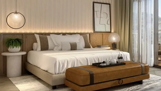Damac Lagoons Marbella — спальня