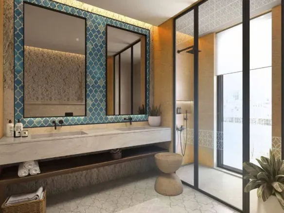 DAMAC Lagoons Morocco — ванная комната