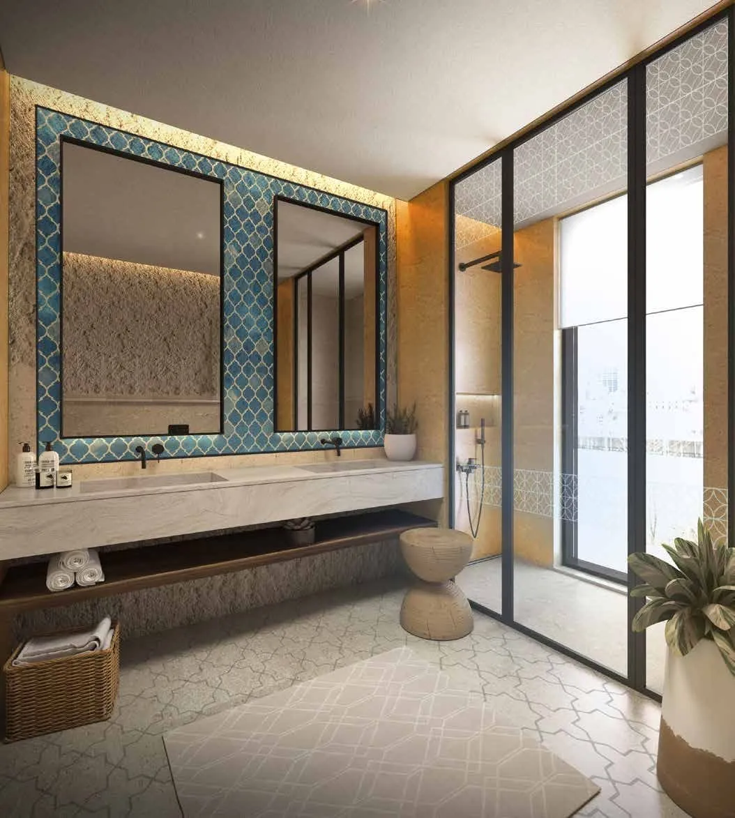 DAMAC Lagoons Morocco — ванная комната