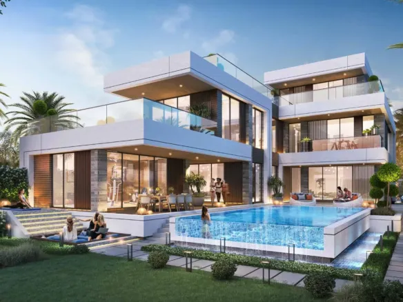 DAMAC Lagoons Morocco — фасад виллы