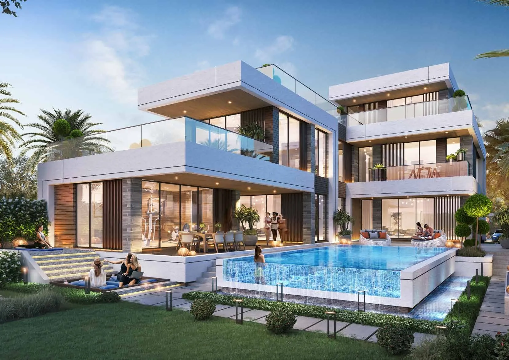 DAMAC Lagoons Morocco — фасад виллы