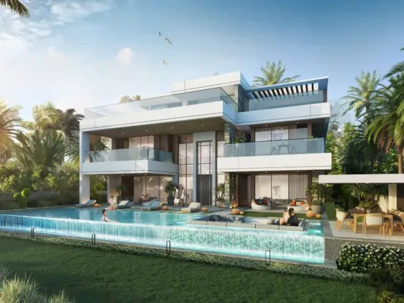 DAMAC Lagoons Morocco — фасад виллы, фото 3