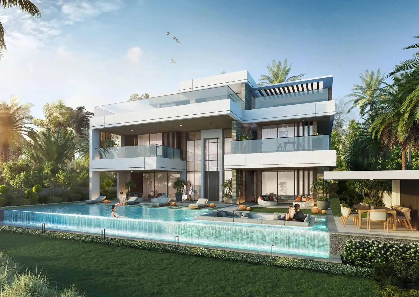 DAMAC Lagoons Morocco — фасад виллы, фото 3