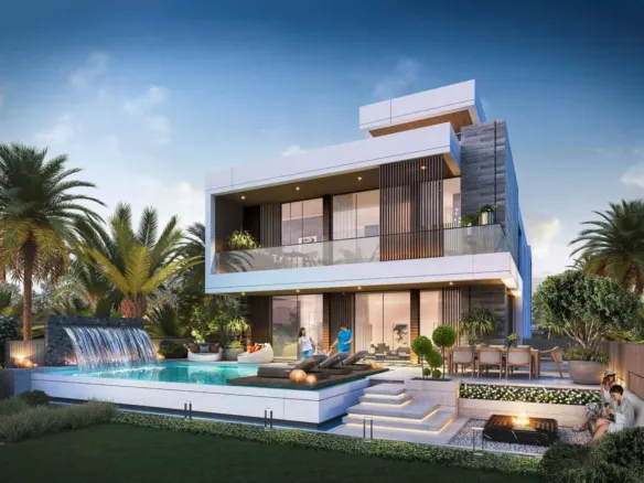 DAMAC Lagoons Morocco — фасад виллы, фото 4