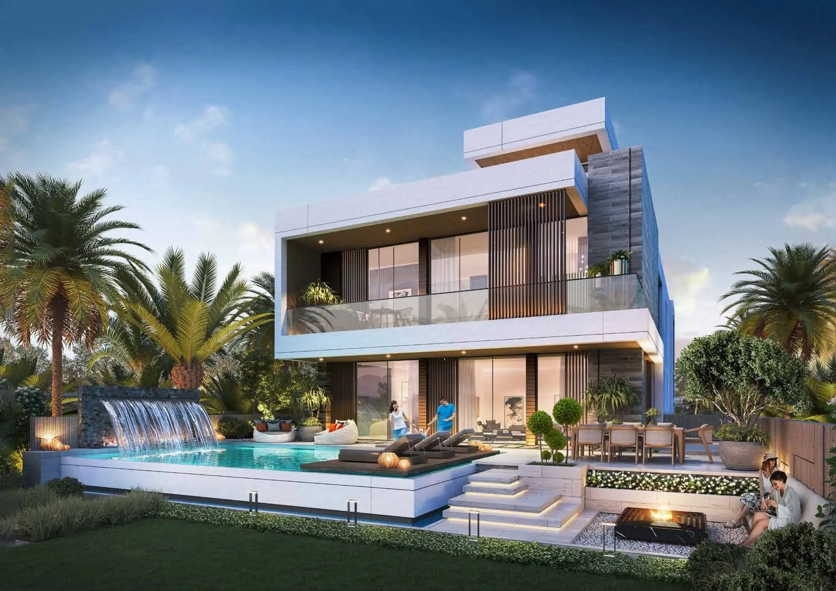 DAMAC Lagoons Morocco — фасад виллы, фото 4