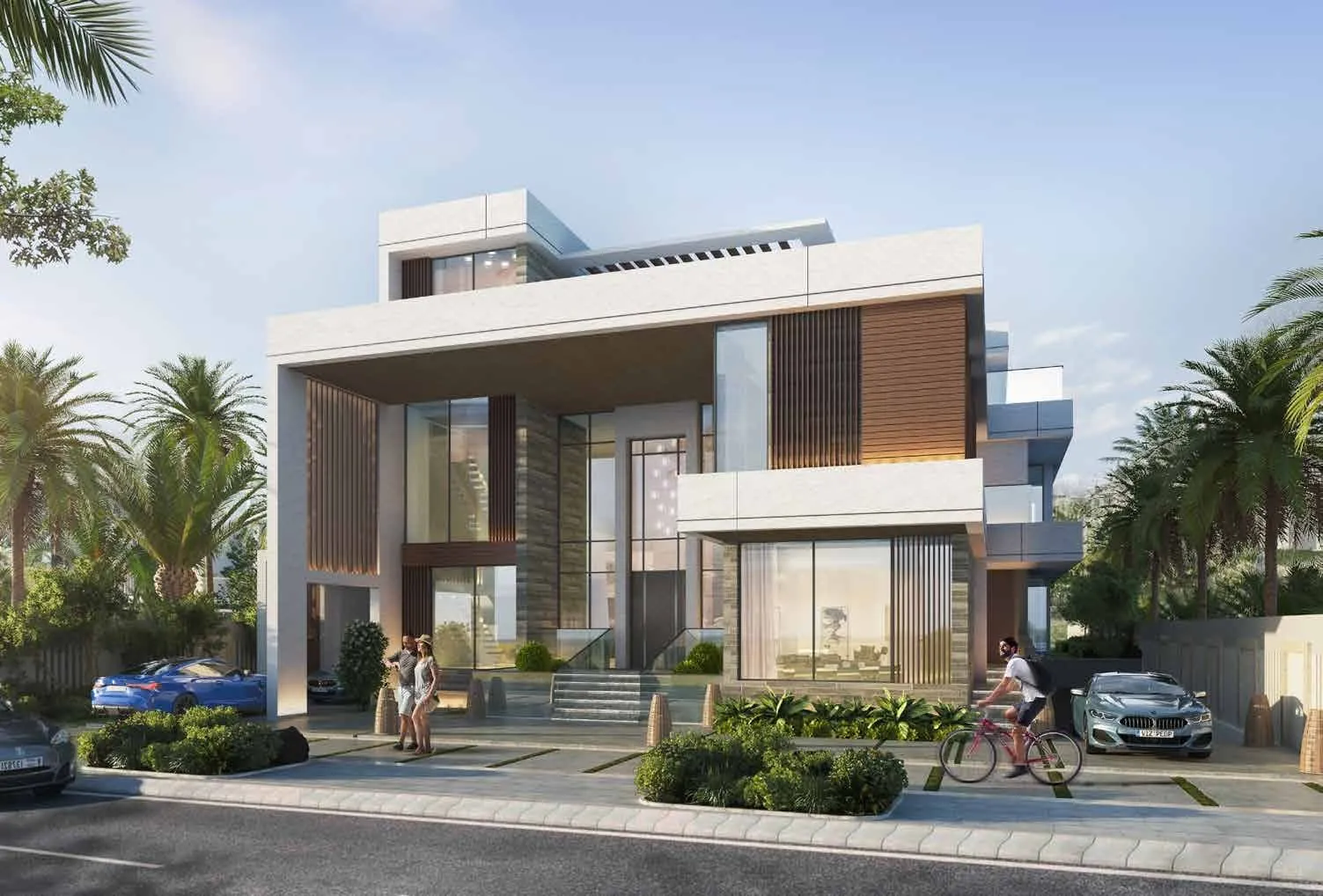 DAMAC Lagoons Morocco — фасад виллы, фото 5