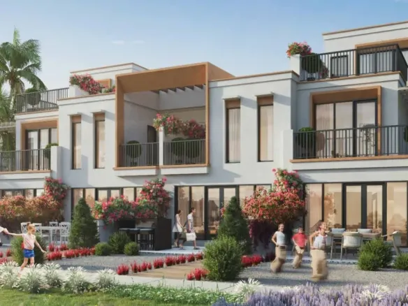 Damac Lagoons Mykonos — фасад здания